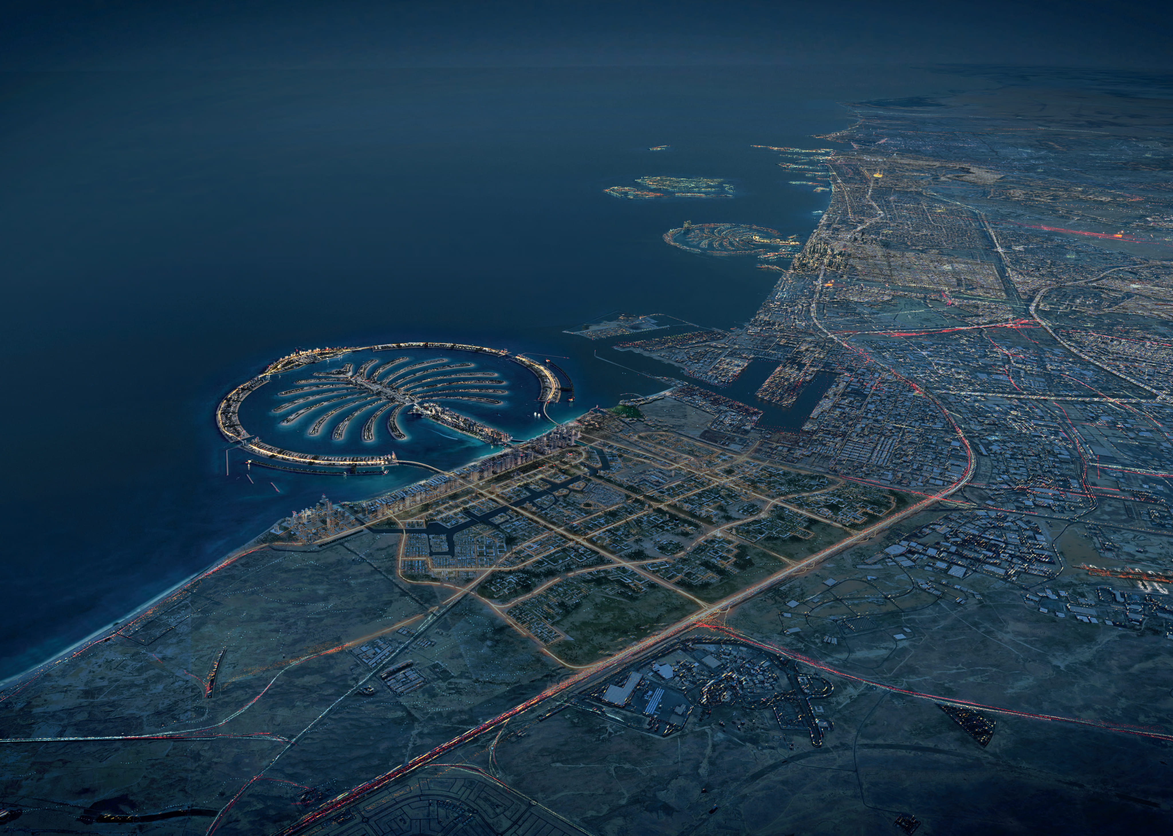 Aerial map